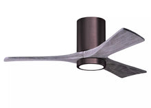 Load image into Gallery viewer, Matthews Fan Co. - Irene-3HLK Flush Mounted Ceiling Fan with Integrated LED