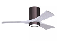 Load image into Gallery viewer, Matthews Fan Co. - Irene-3HLK Flush Mounted Ceiling Fan with Integrated LED