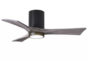 Matthews Fan Co. - Irene-3HLK Flush Mounted Ceiling Fan with Integrated LED