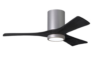 Matthews Fan Co. - Irene-3HLK Flush Mounted Ceiling Fan with Integrated LED