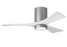 Load image into Gallery viewer, Matthews Fan Co. - Irene-3HLK Flush Mounted Ceiling Fan with Integrated LED