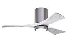 Load image into Gallery viewer, Matthews Fan Co. - Irene-3HLK Flush Mounted Ceiling Fan with Integrated LED