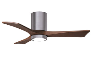 Matthews Fan Co. - Irene-3HLK Flush Mounted Ceiling Fan with Integrated LED