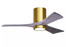 Load image into Gallery viewer, Matthews Fan Co. - Irene-3HLK Flush Mounted Ceiling Fan with Integrated LED