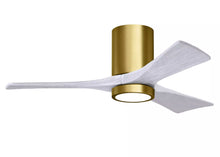 Load image into Gallery viewer, Matthews Fan Co. - Irene-3HLK Flush Mounted Ceiling Fan with Integrated LED