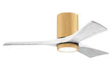 Load image into Gallery viewer, Matthews Fan Co. - Irene-3HLK Flush Mounted Ceiling Fan with Integrated LED