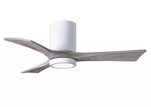 Matthews Fan Co. - Irene-3HLK Flush Mounted Ceiling Fan with Integrated LED