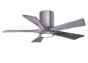 Matthews Fan Co. - Irene-5HLK Ceiling Mount Five Bladed Paddle Fan With LED kit