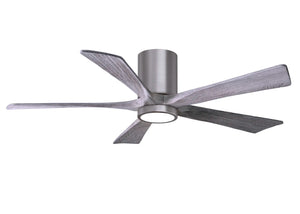 Matthews Fan Co. - Irene-5HLK Ceiling Mount Five Bladed Paddle Fan With LED kit