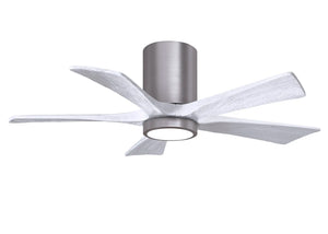 Matthews Fan Co. - Irene-5HLK Ceiling Mount Five Bladed Paddle Fan With LED kit