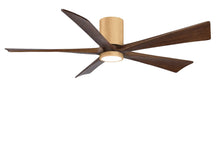 Load image into Gallery viewer, Matthews Fan Co. - Irene-5HLK Ceiling Mount Five Bladed Paddle Fan With LED kit