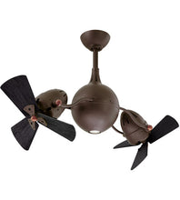 Load image into Gallery viewer, Acqua Ceiling Fan - Metal &amp; Wood Blades - Celestial Ceiling Fans 