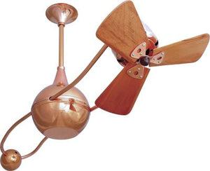 Brisa 2000 Ceiling Fan - Metal & Wood Blades - Celestial Ceiling Fans 