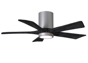 Irene-5HLK Ceiling Mount Five Bladed Paddle Fan With LED Light kit. - Celestial Ceiling Fans 