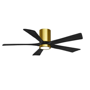 Irene-5HLK Ceiling Mount Five Bladed Paddle Fan With LED Light kit. - Celestial Ceiling Fans 