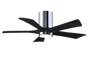 Irene-5HLK Ceiling Mount Five Bladed Paddle Fan With LED Light kit. - Celestial Ceiling Fans 