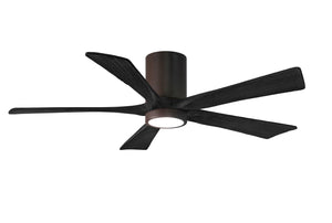 Irene-5HLK Ceiling Mount Five Bladed Paddle Fan With LED Light kit. - Celestial Ceiling Fans 