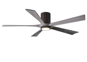 Irene-5HLK Ceiling Mount Five Bladed Paddle Fan With LED Light kit. - Celestial Ceiling Fans 