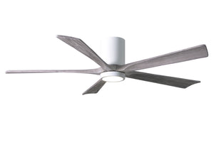 Irene-5HLK Ceiling Mount Five Bladed Paddle Fan With LED Light kit. - Celestial Ceiling Fans 